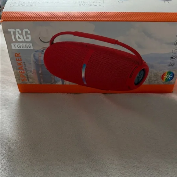 T&G TG686 Vibrant Black Bluetooth Speaker - Picture 1 of 1
